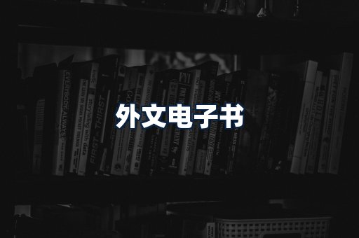 外文电子书